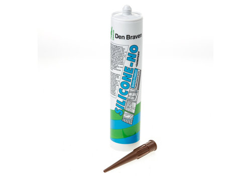  Den Braven Zwaluw Siliconenkit-No + Sanitary - Bruin 