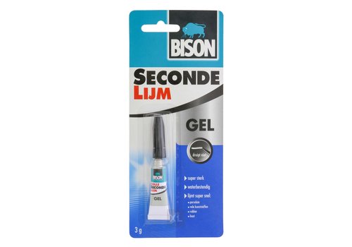  Bison Bison secondelijm gel 3gr 