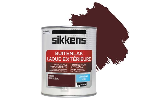  Sikkens Buitenlak Zijdeglans 750 ml Wijnrood 