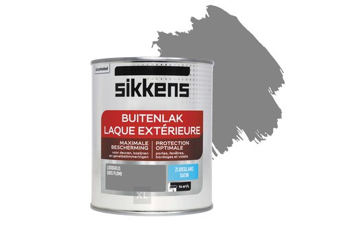  Sikkens Buitenlak Zijdeglans 750 ml Loodgrijs 