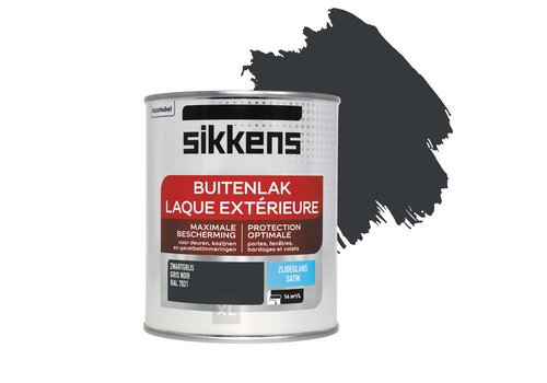  Sikkens Buitenlak Zijdeglans 750 ml RAL 7021 