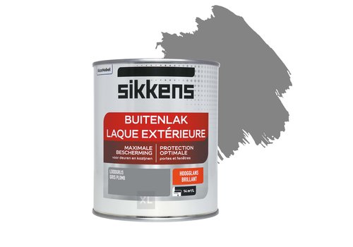  Sikkens Buitenlak Hoogglans 750 ml Loodgrijs 