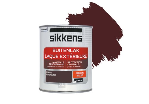  Sikkens Buitenlak Hoogglans 750 ml Wijnrood 