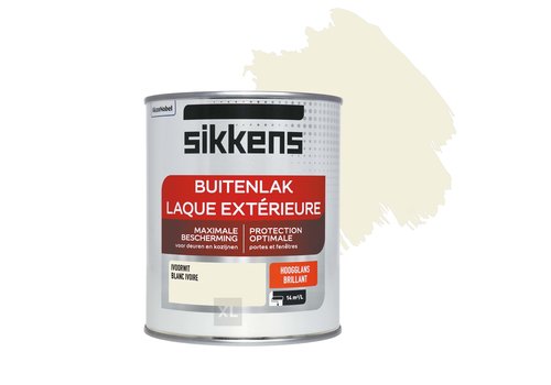  Sikkens Buitenlak Hoogglans 750 ml Ivoorwit 