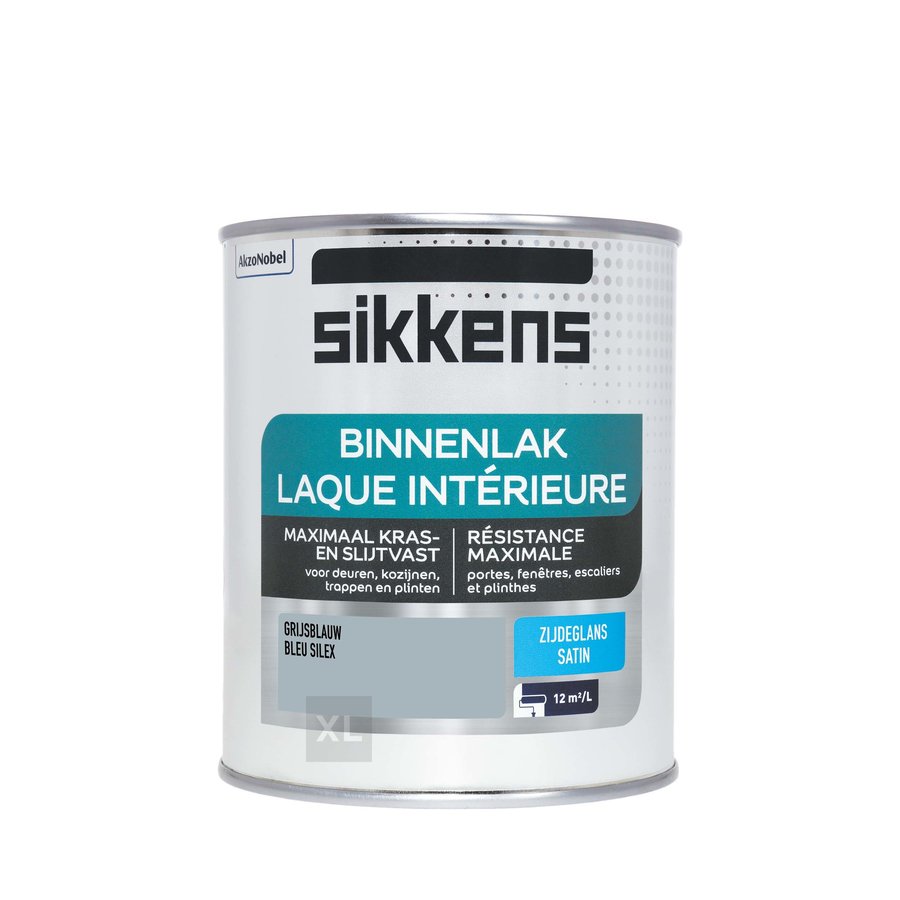 Sikkens Binnenlak Zijdeglans 750 ml - Grijsblauw-2