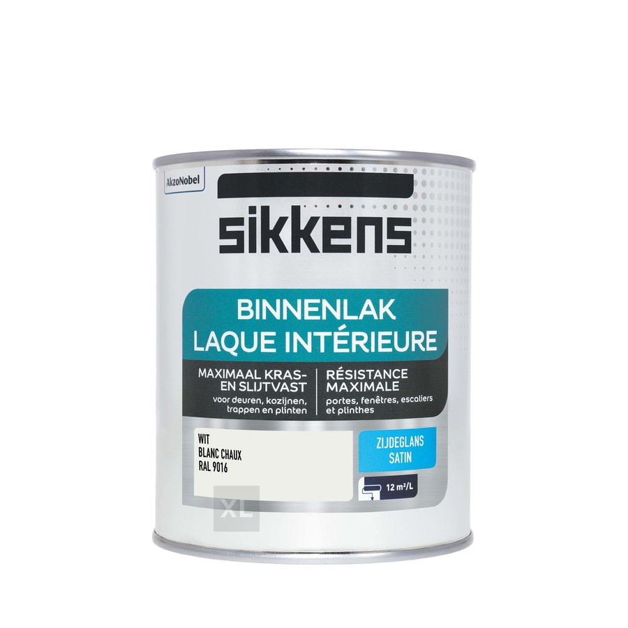 Sikkens Binnenlak Zijdeglans 750 ml - RAL 9016-2