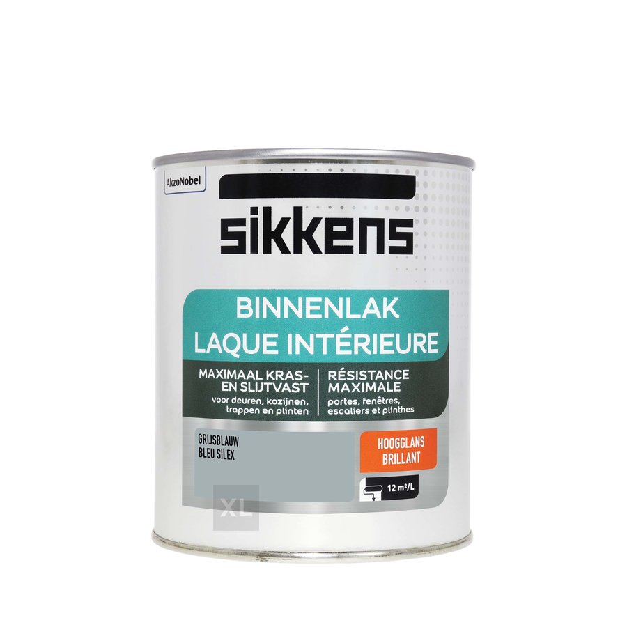 Sikkens Binnenlak Hoogglans 750 ml - Grijsblauw-2