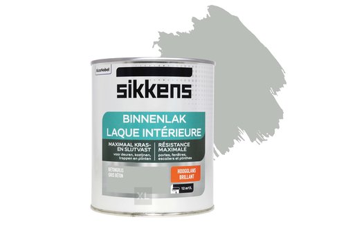  Sikkens Sikkens Binnenlak Hoogglans 750 ml - Betongrijs 