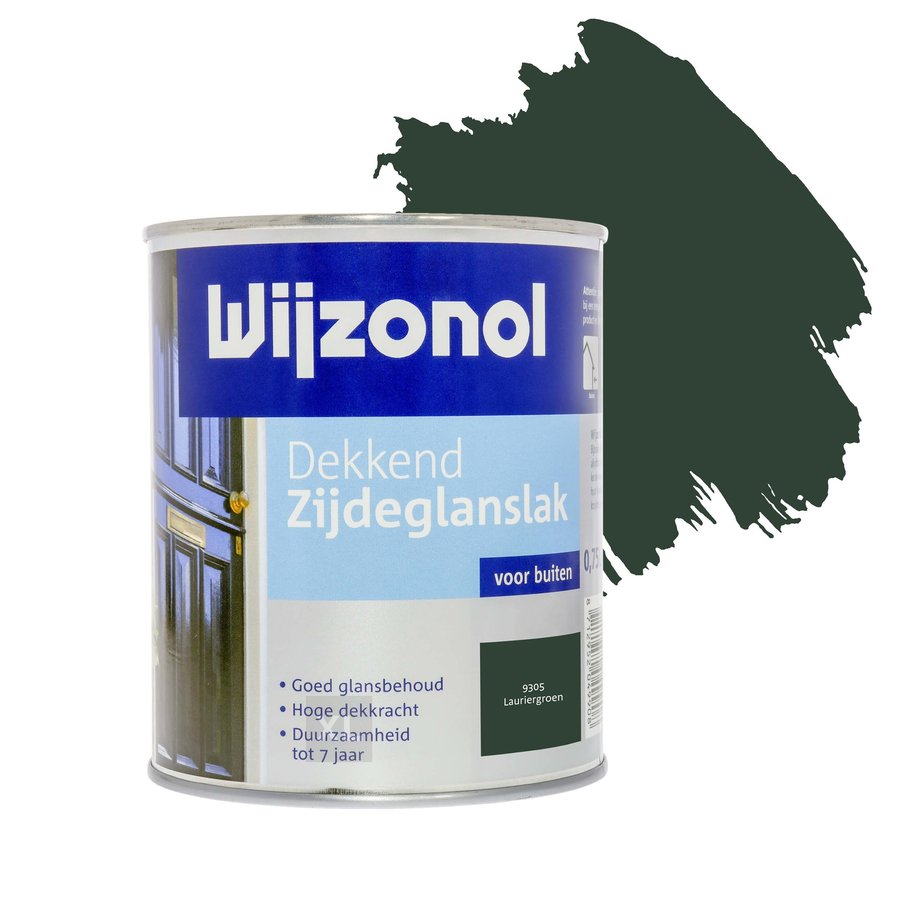 Dekkend Zijdeglanslak 750 ml 9305 Lauriergroen-3