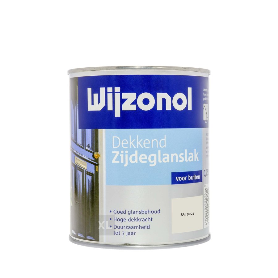 Dekkend Zijdeglanslak 750 ml RAL 9001-4