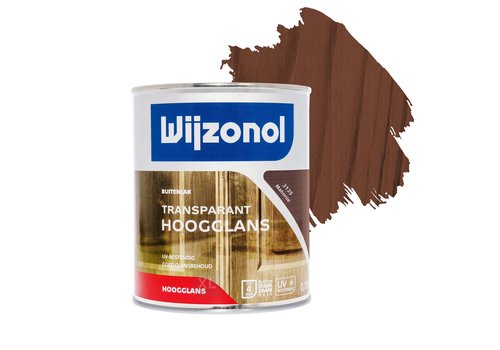  Wijzonol Transparant Hoogglanslak 750 ml 3135 (mahonie) 