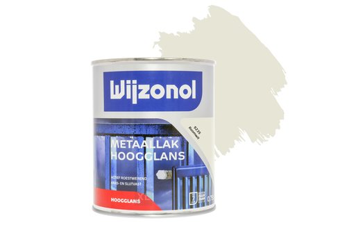  Wijzonol Metaallak Hoogglans 9235 Roomwit 