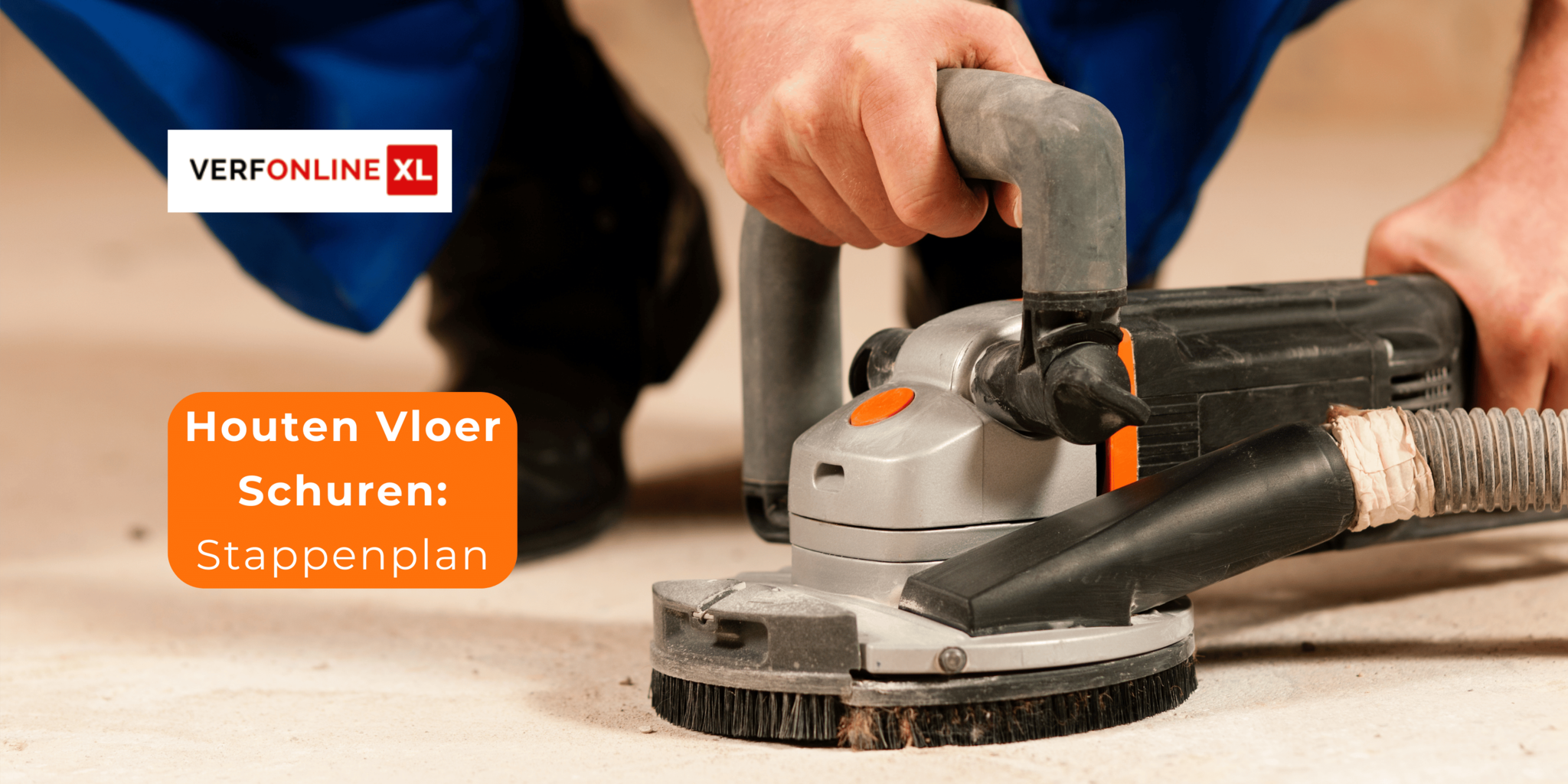Houten vloer schuren