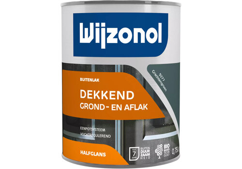 Wijzonol Grond- en aflak - 750 ml 9277 Grachtengroen   Wijzonol Grond- en aflak - 750 ml 9277 Grachtengroen
