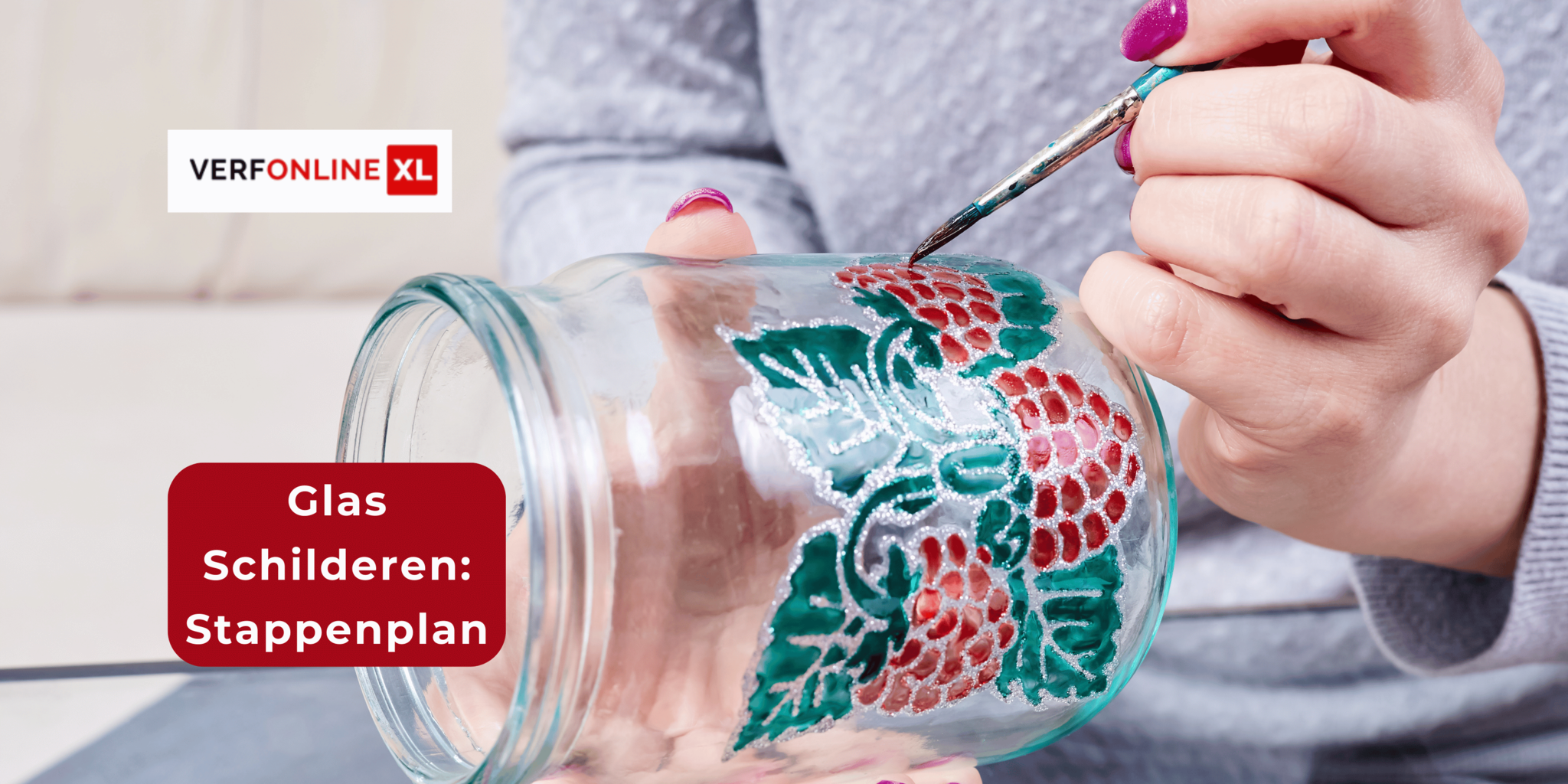 Glas Verven: Stappenplan
