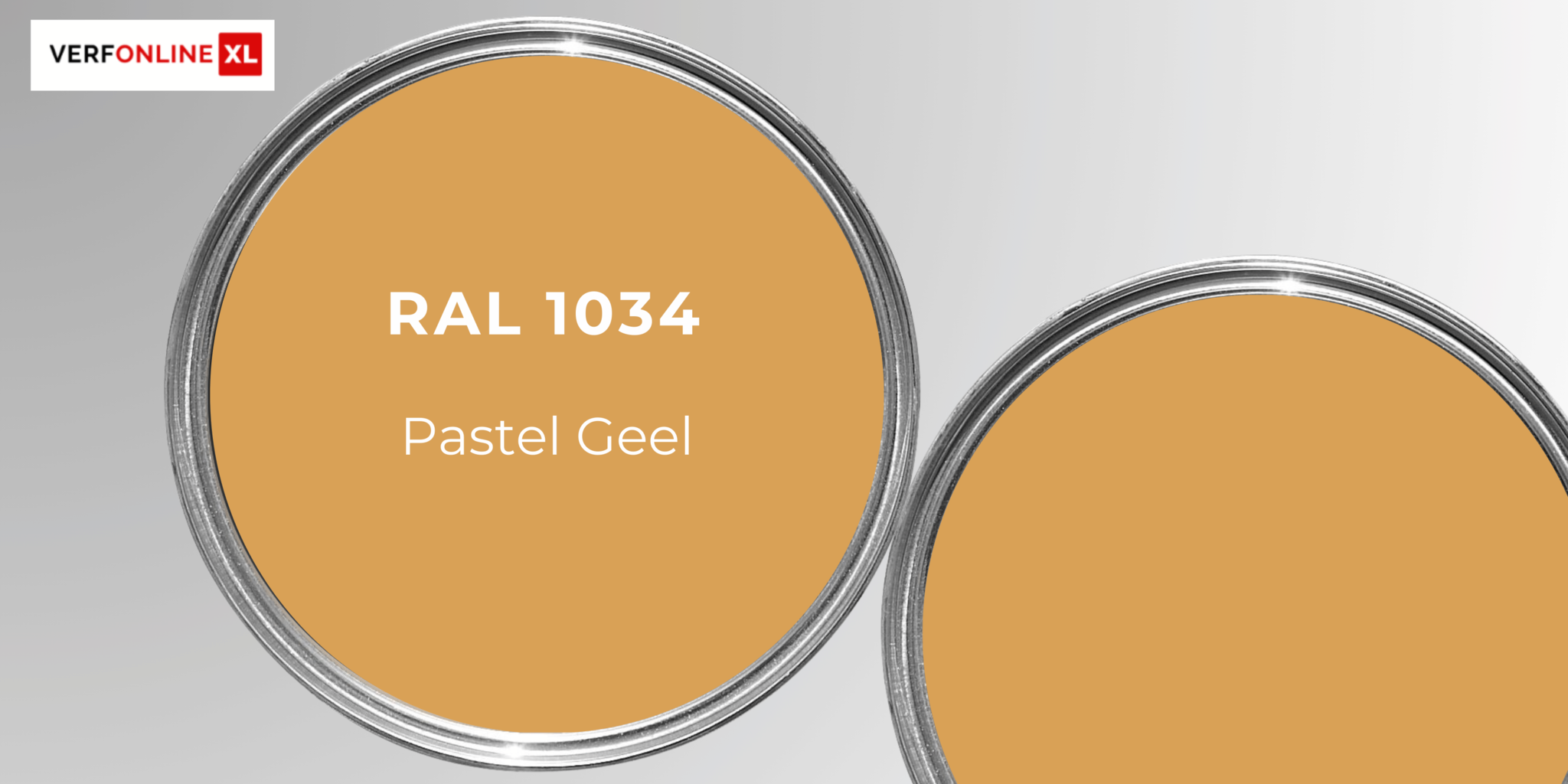 RAL 1034: Pastel geel 