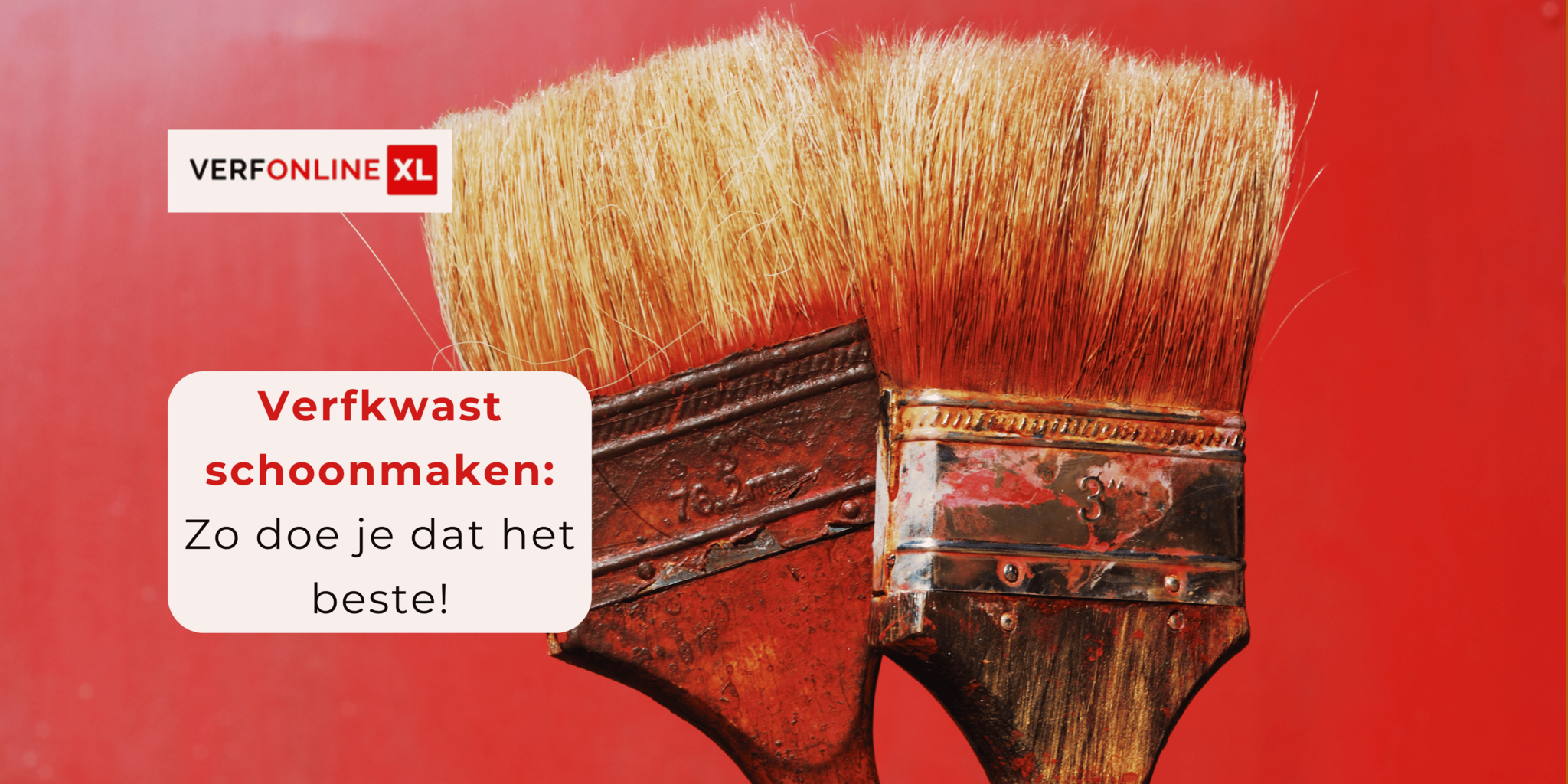 Kwasten schoonmaken