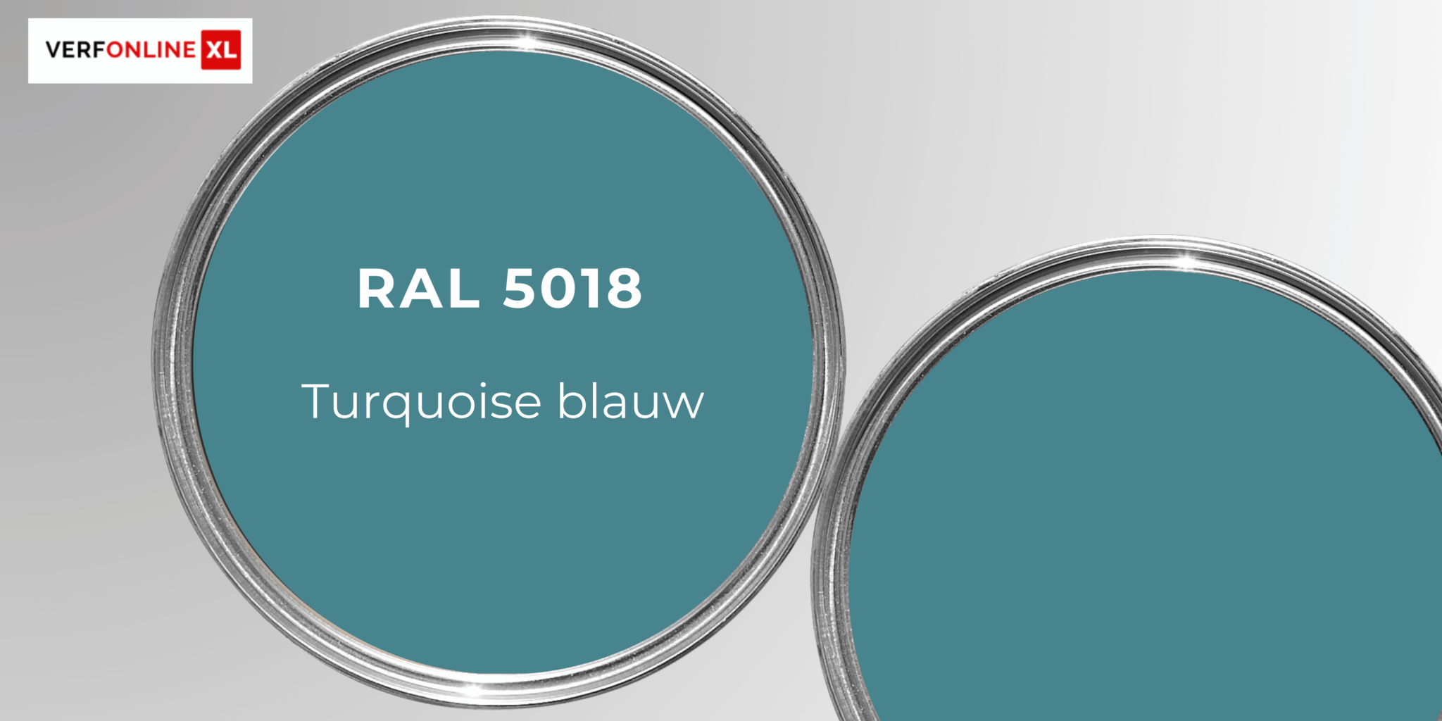 RAL 5018: Turquoise blauw