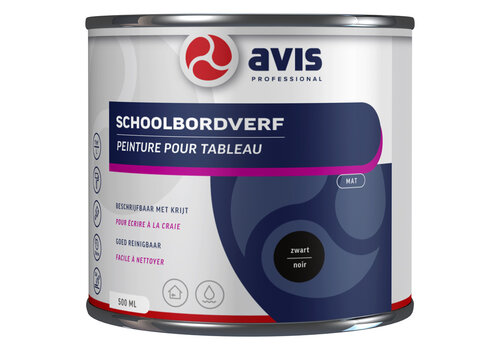  Avis Aqua Schoolbordenverf - Zwart 