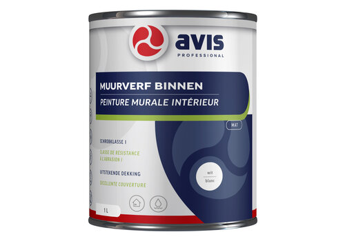Avis Muurverf Permoglaze - Wit   Avis Muurverf Permoglaze - Wit
