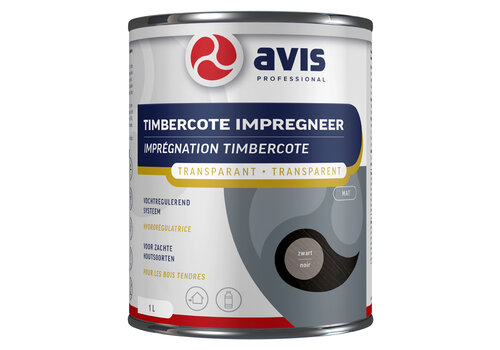  Avis Timbercote Impregneer - Zwart 