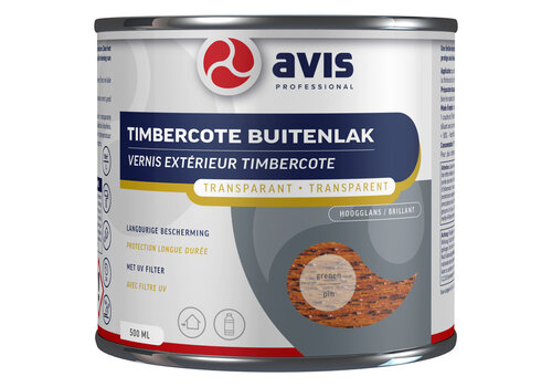  Avis Timbercote Transparant Hoogglans - Grenen 