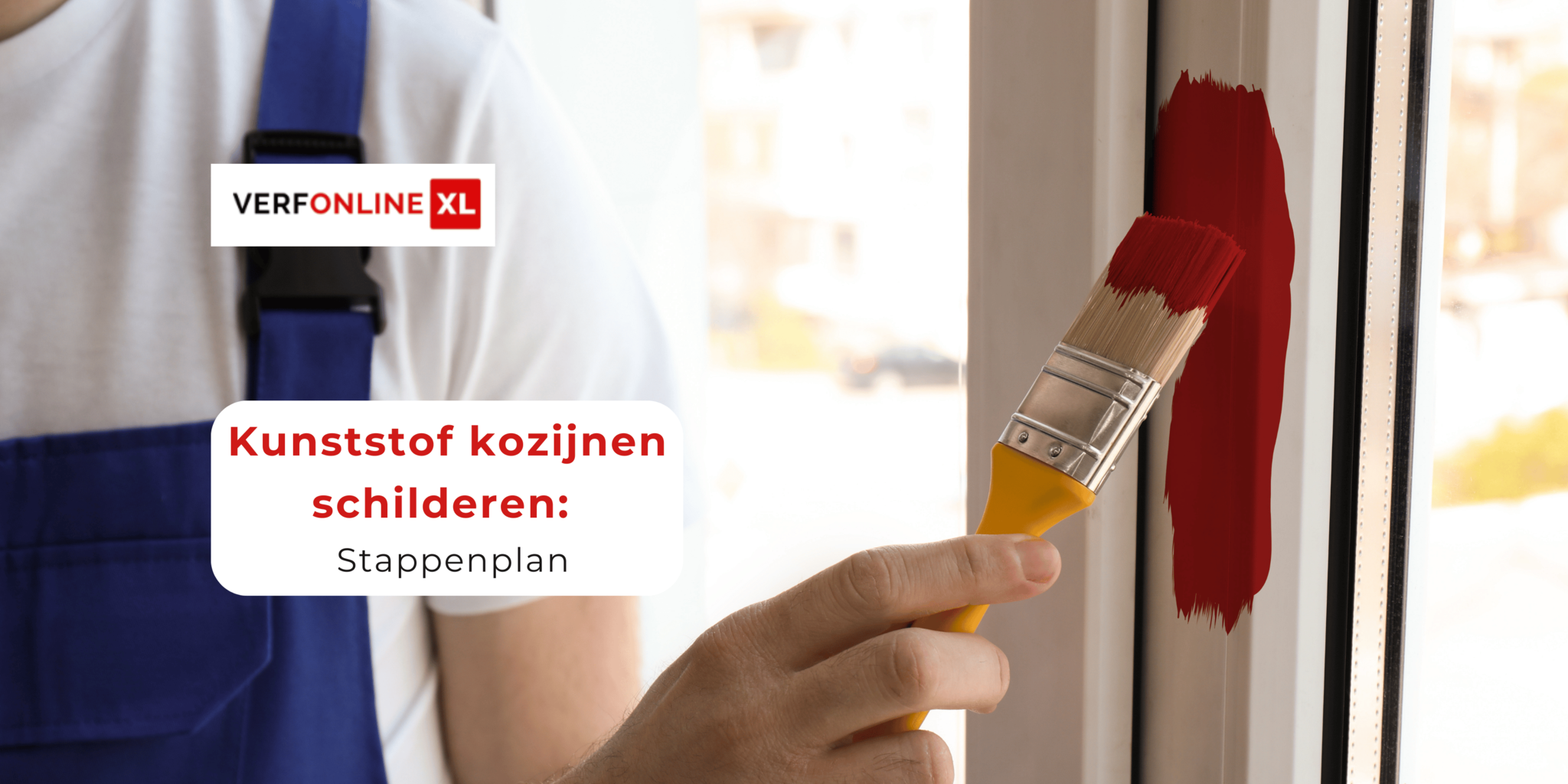kunststof kozijnen schilderen