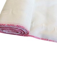 Filet d'échafaudage ignifugé PE 130 gr/m² - 2,57m x 50m Blanc