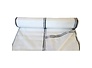 Steigernet 3,07m x 50m PE 130 gr/m² - Wit
