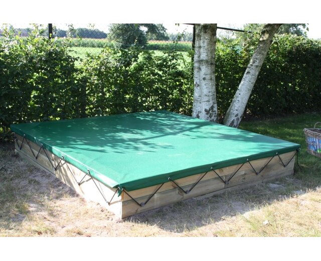 Zandbakzeil op maat gemaakt