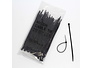 Attaches de câble 4,6 x 200mm (100pcs) - Noir