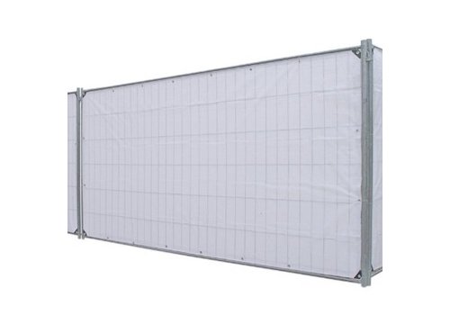 Bouwhekzeil 176x341cm PE 150 - Wit