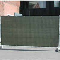 Bâche barrière 176x341cm en PE 150 gr/m² - Vert