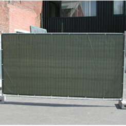 Bâche barrière 176x341cm PE 150 - Vert