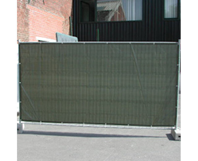 Bâche barrière 176x341cm en PE 150 gr/m² - Vert