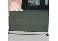 Bouwhekzeil 176x341cm PE 150 gr/m² - Zwart