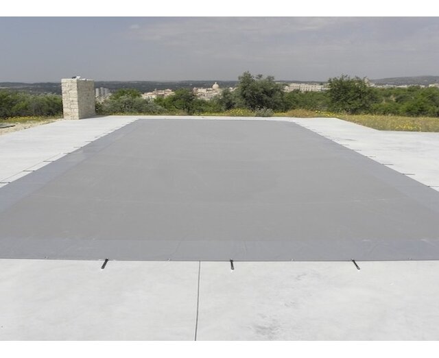 Combinatiezeil PVC gaas 340  met rand PVC 620