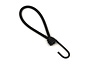 Spanrubber diam. 6mm - met haak