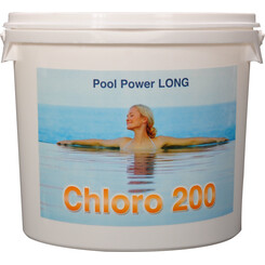 Chlore tablettes (200gr) pour piscine 5kg