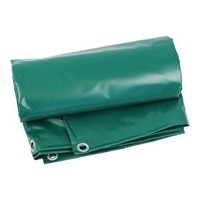 Bâche 4x6 PVC 600 oeillets 100cm - Vert