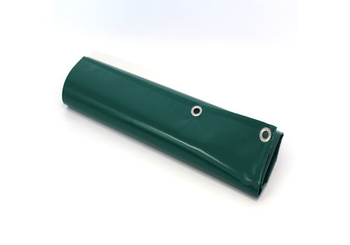 Bâche étanche en PVC 5x5 Vert  Bien résistant aux UV - En stock -   - commandez votre bâche online