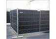 Bâche barrière 0,86x3,37m Noir - PE 200 gr/m² ignifugé DIN4102-B1