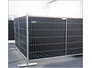 Bâche barrière 0,86x3,37m Noir - PE 200 gr/m² ignifugé DIN4102-B1