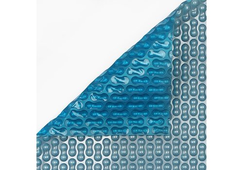 Noppenfolie 2x2,60m Blauw/Zilver 400 micron Geobubble