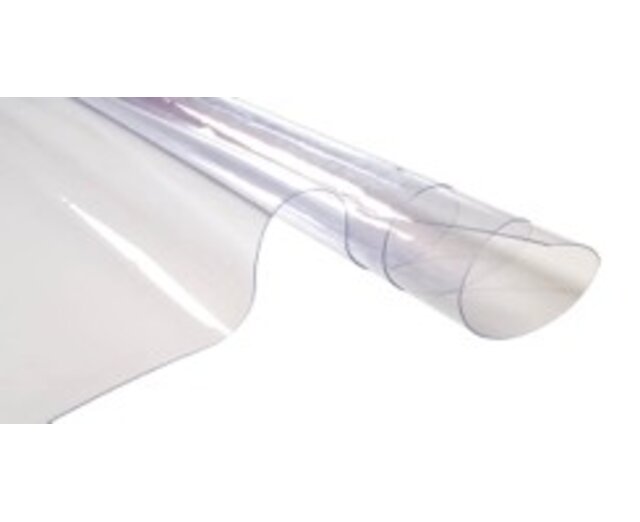 PVC transparante souple 0,8mm ignifugé M2, rouleau laize 1,40m