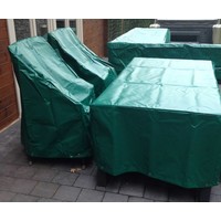 Hoes van PVC 600 gr/m² op maat gemaakt