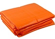 Bâche 4x6m 'Light' PE 100 gr/m² - Orange