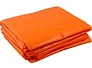 Afdekzeil 6x10m 'Light' PE 100 gr/m² - Oranje