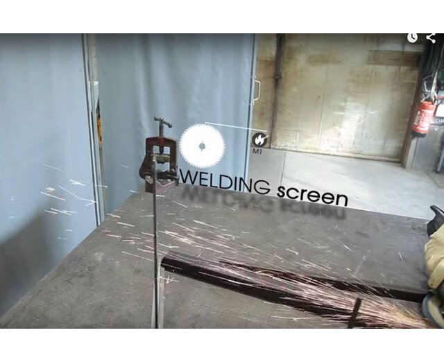 Hoes PVC/glasvezel 600 NVO M1 op maat gemaakt
