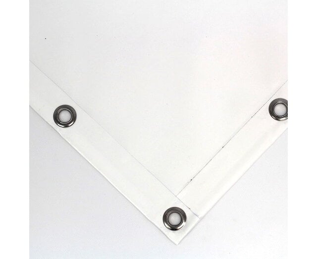 Dekzeil PVC 650 op maat - glanzend - Driehoek R